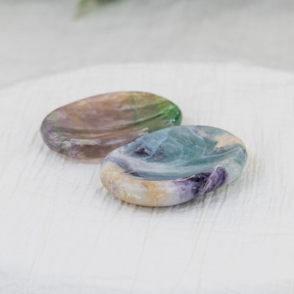 Fluorite Worry Stone
