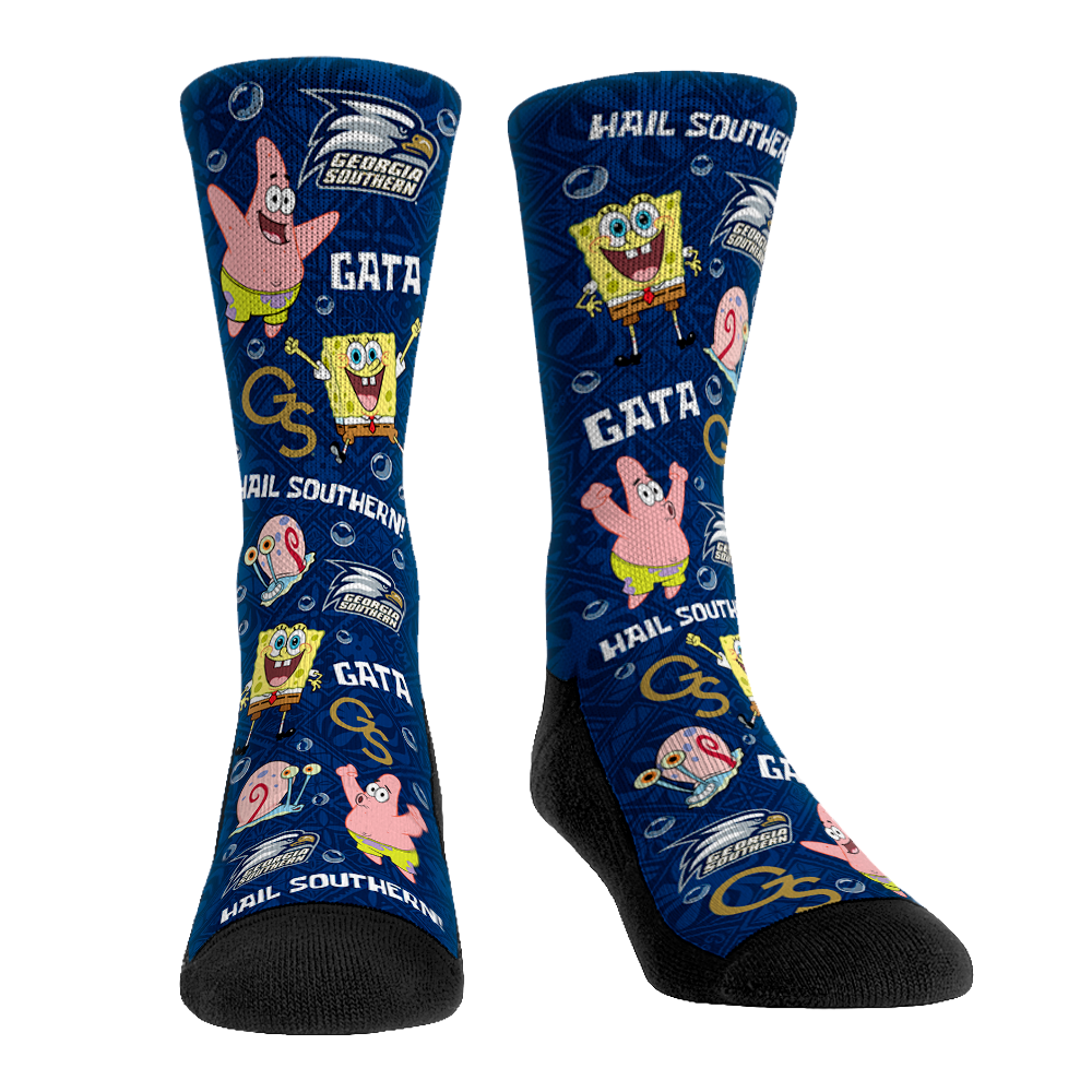 Georgia Southern Eagles - SpongeBob SquarePants Characters All-Over