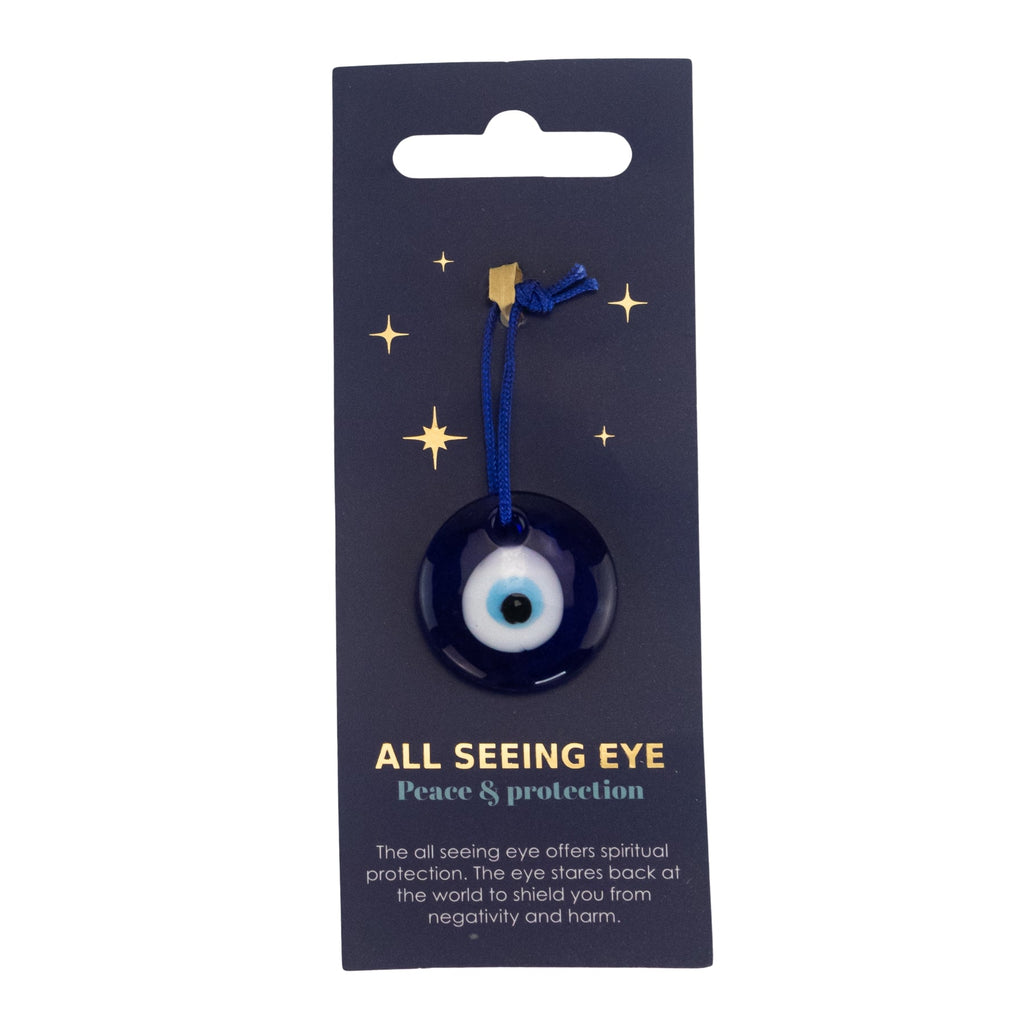 Glass Evil Eye Protection Charm