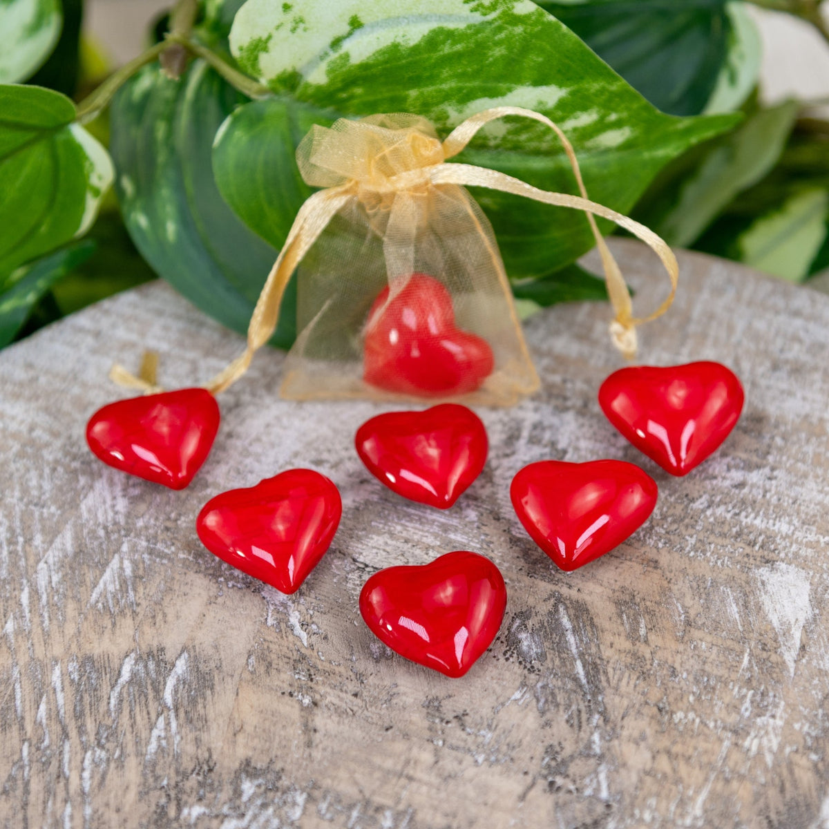 Red Glass Heart