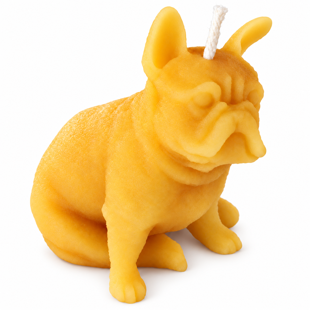 Puppy Dog Beeswax Candle