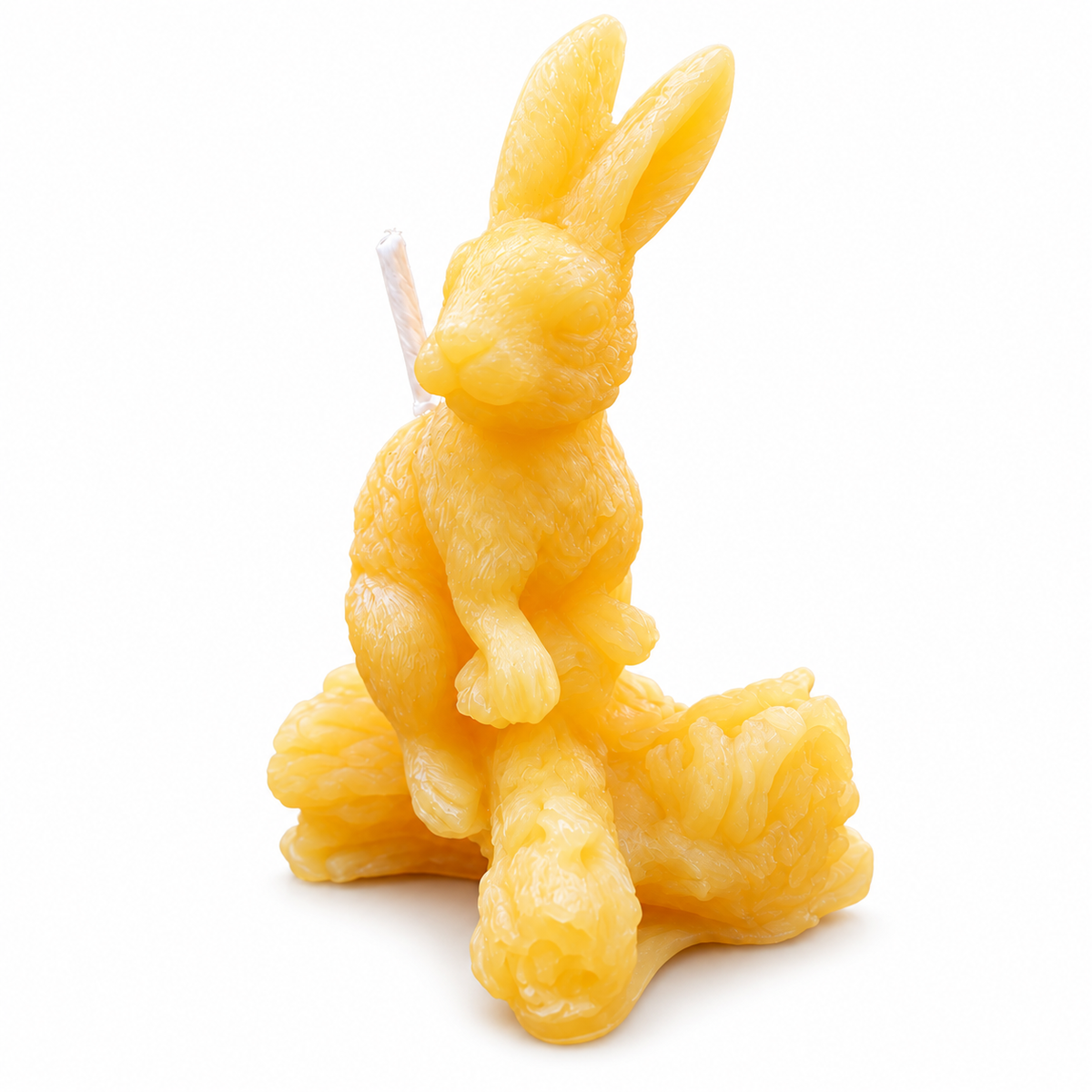 Hare Beeswax Candle