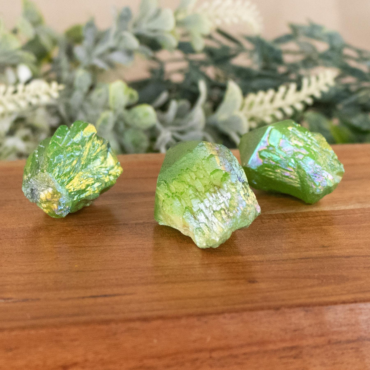 Green Aura Quartz Point 1lb