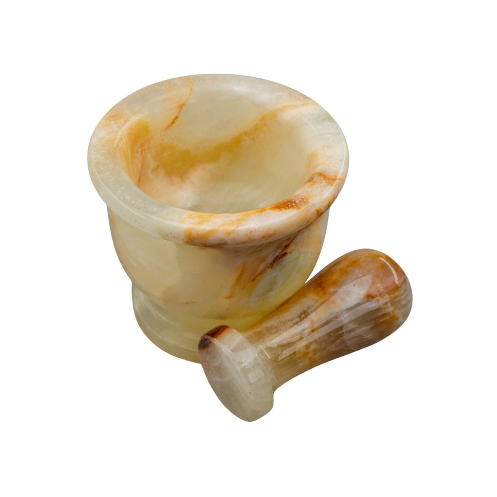 Green Onyx Mortar and Pestle