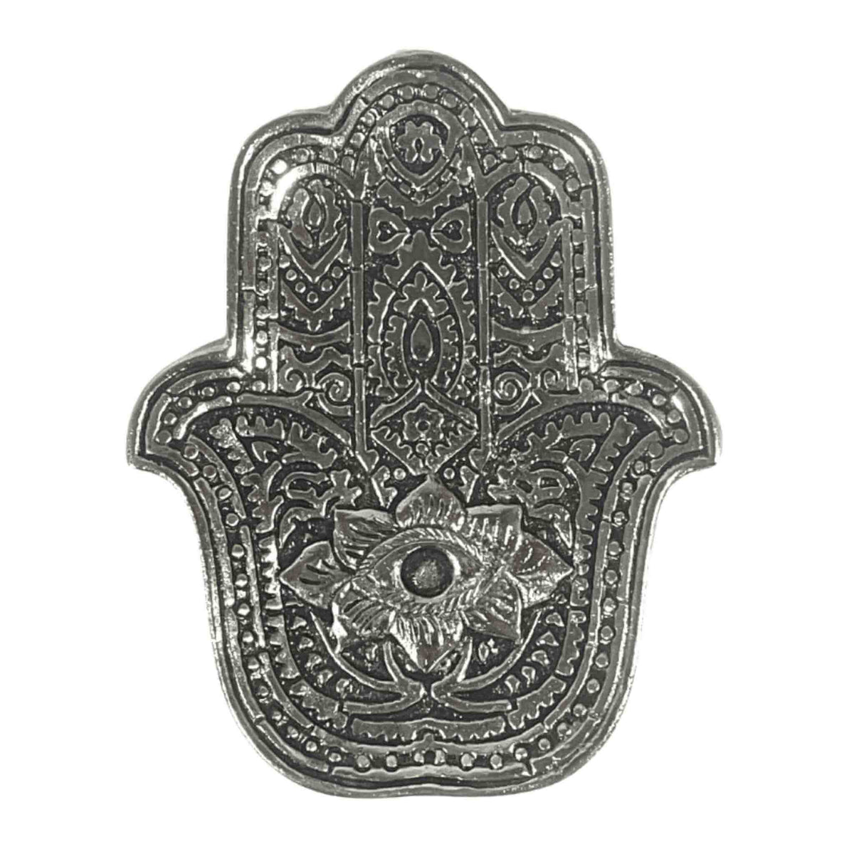 Hamsa Aluminum Incense Burner