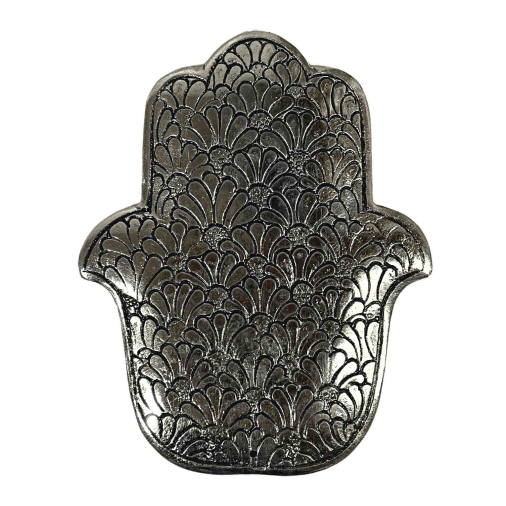 Hamsa Aluminum Incense Burner