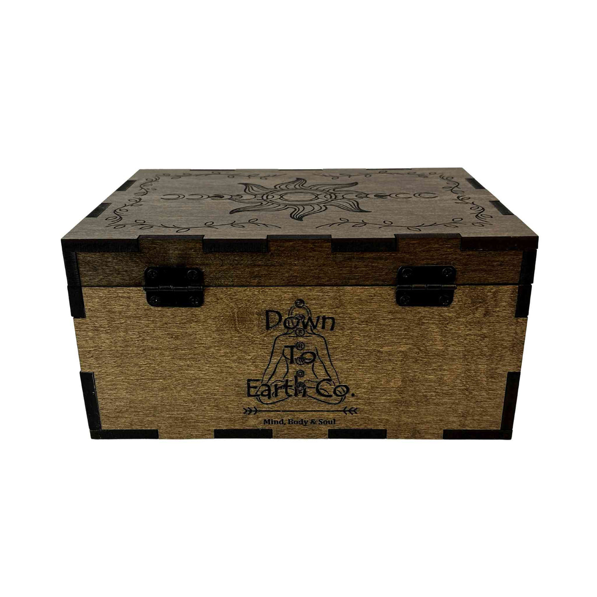Hand Crafted Sunburst Box