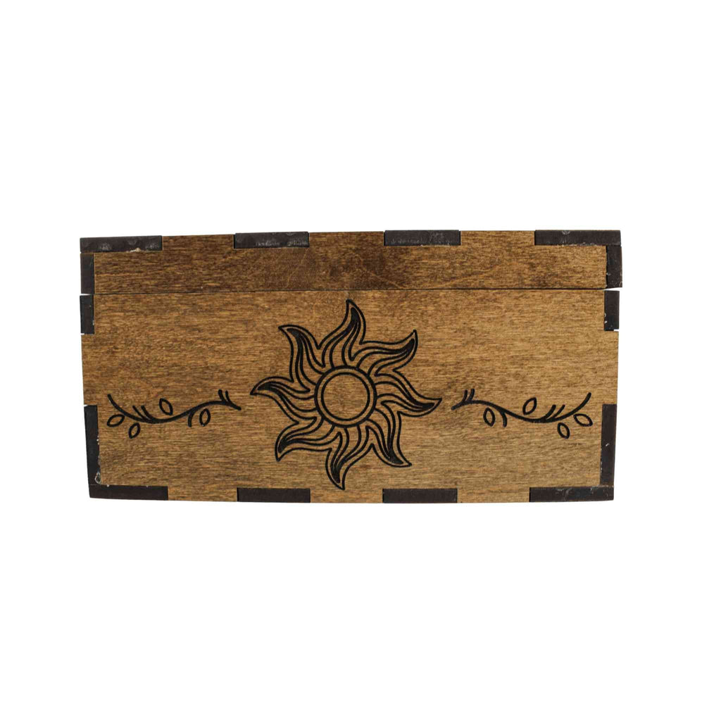 Hand Crafted Sunburst Box