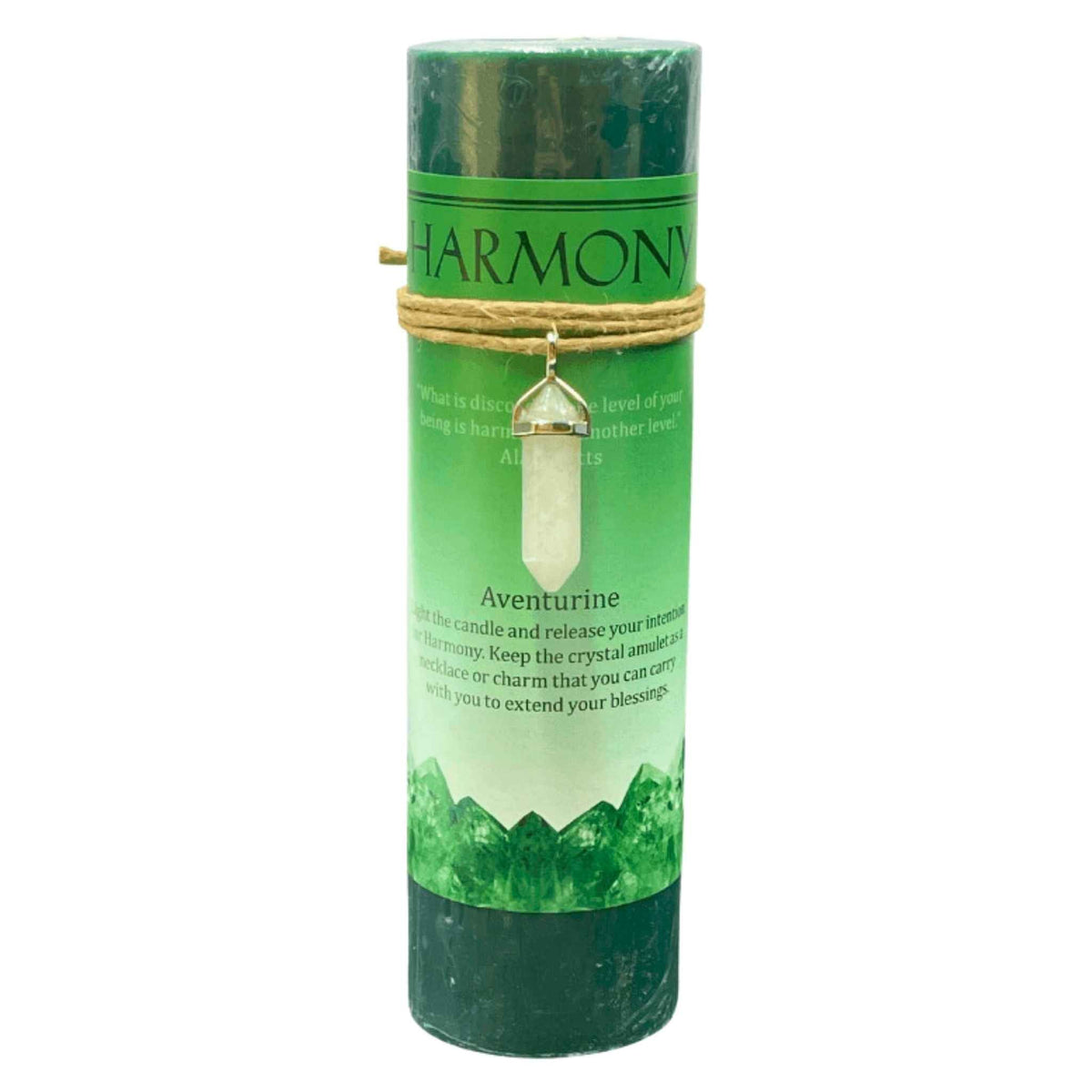 Crystal Energy Pillar Candle