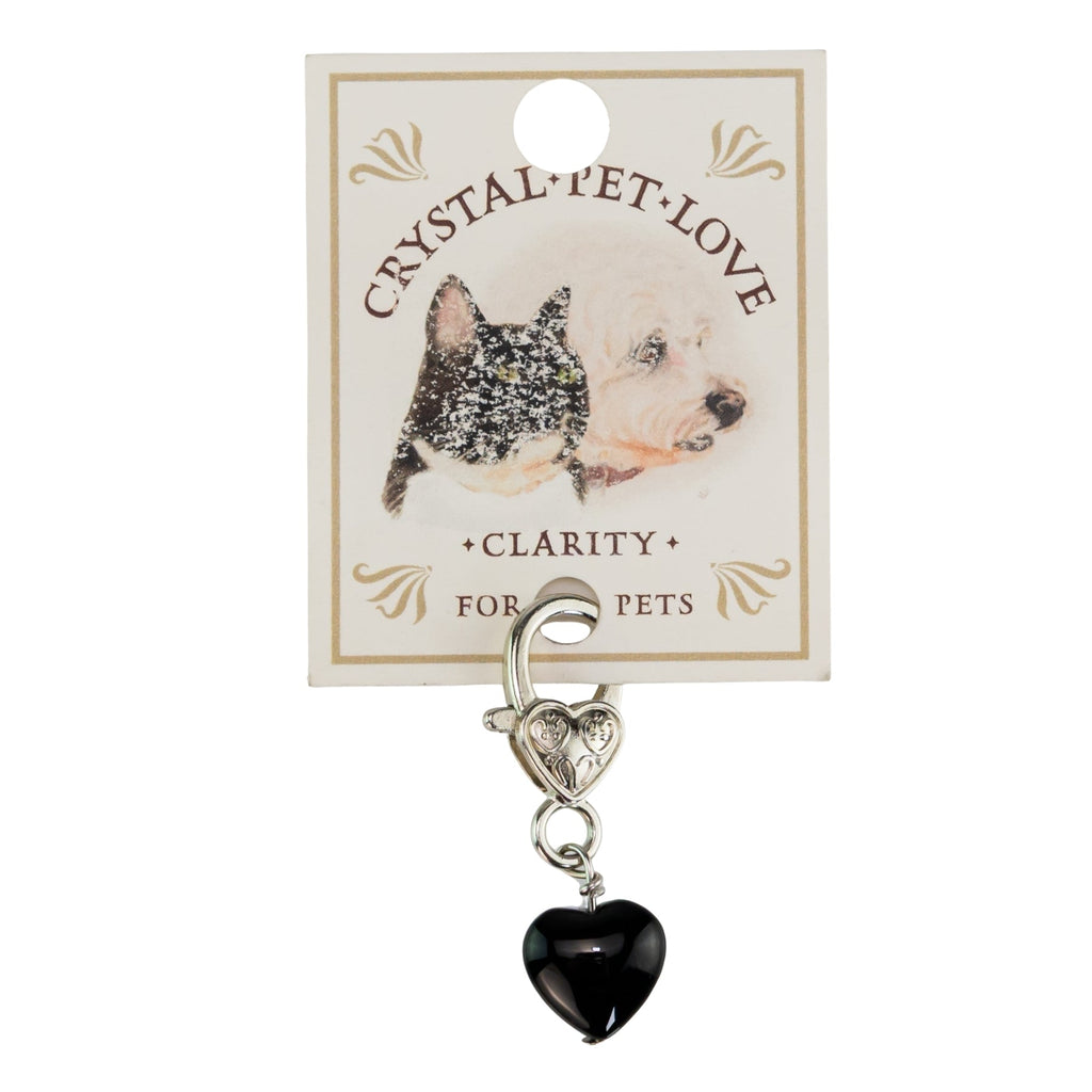 Crystal Heart Pet Pendant