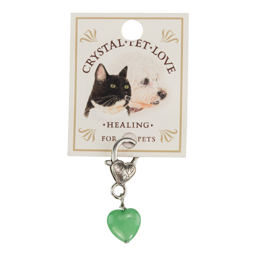 Crystal Heart Pet Pendant