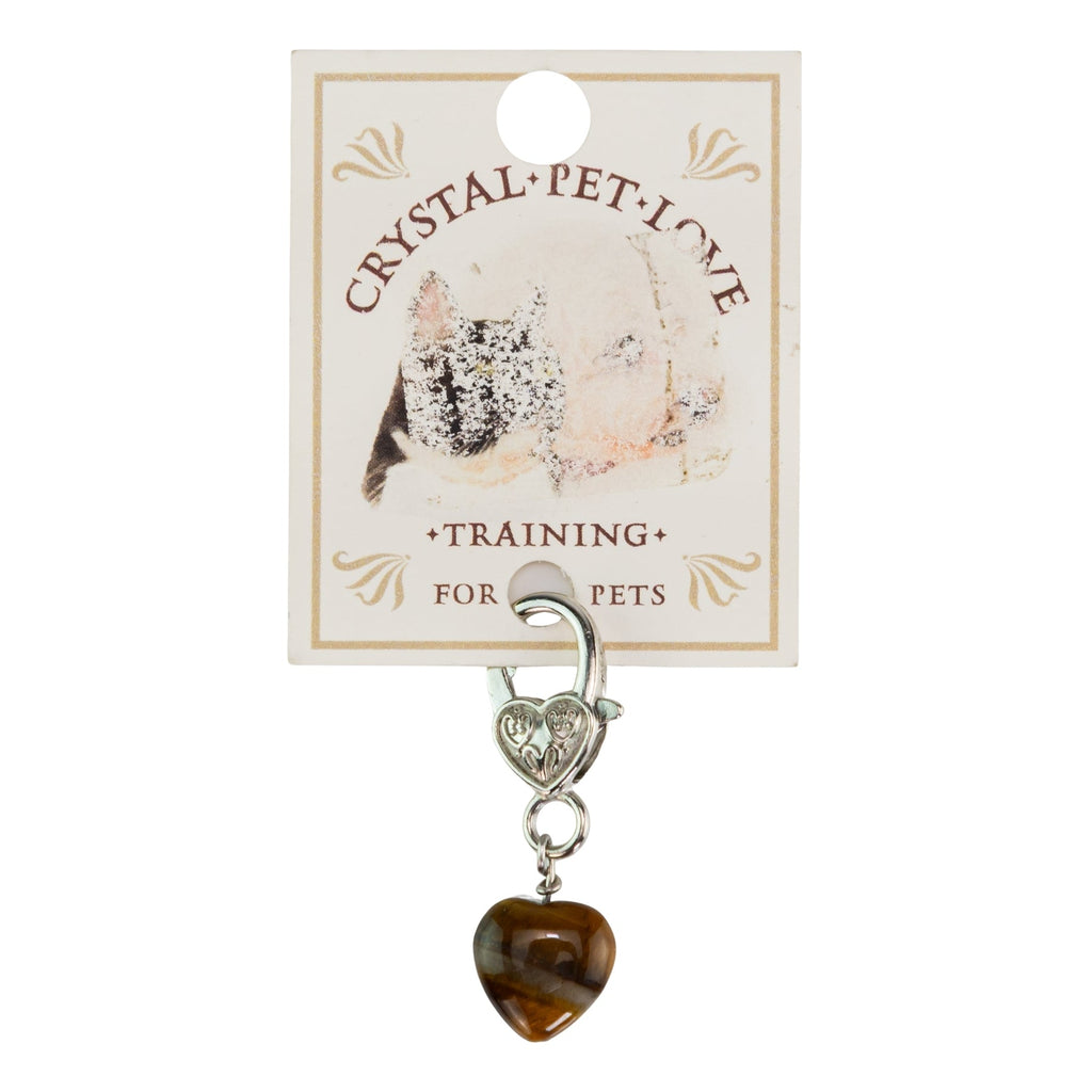 Crystal Heart Pet Pendant