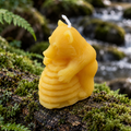 Baby Bear Hugging Beehive Candle