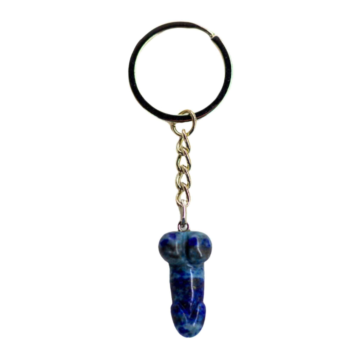 Crystal Phallus Keychain