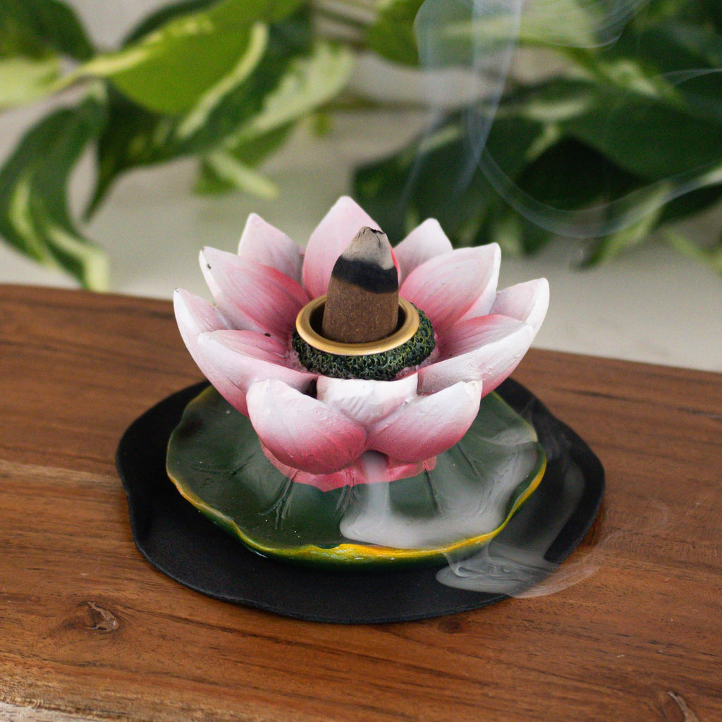Lotus Back Flow Incense Burner