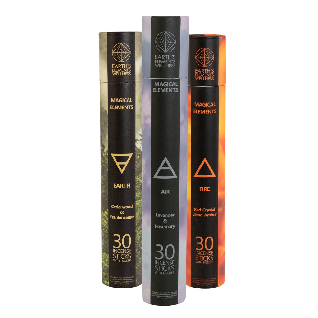 Magical Elements Incense Sticks w/Burner