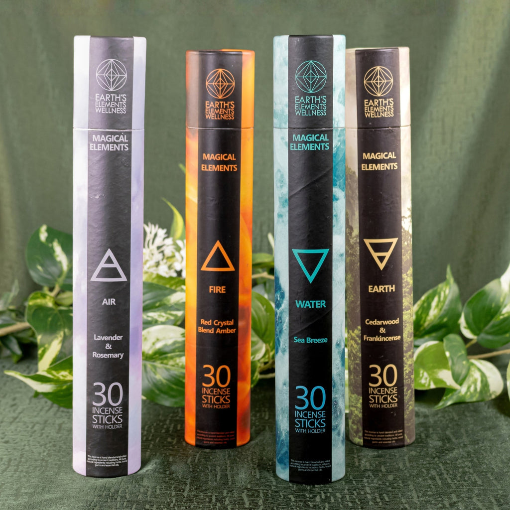 Magical Elements Incense Sticks w/Burner