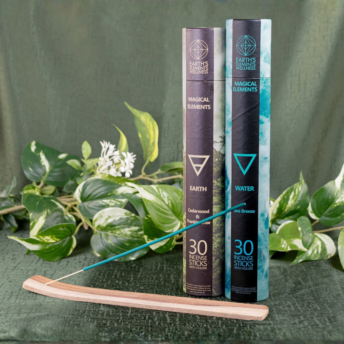 Magical Elements Incense Sticks w/Burner