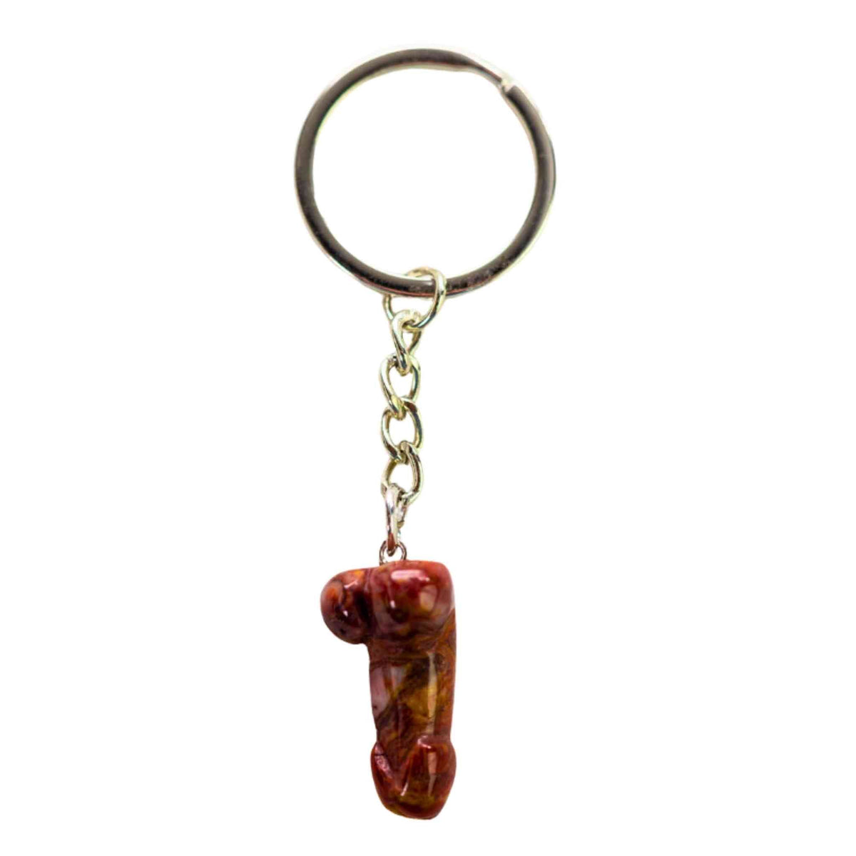 Crystal Phallus Keychain