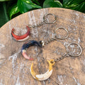 Moon Resin Keychain
