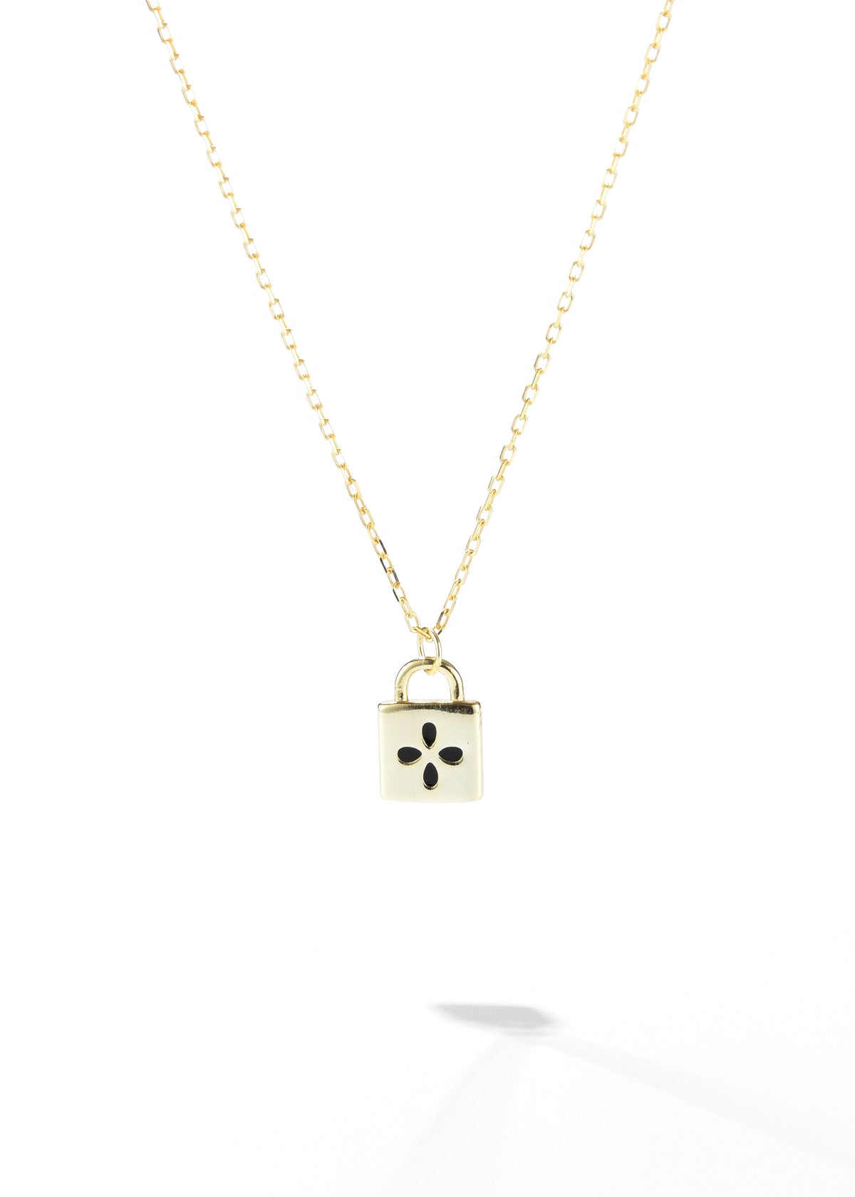 Cloverlock Charm Necklace