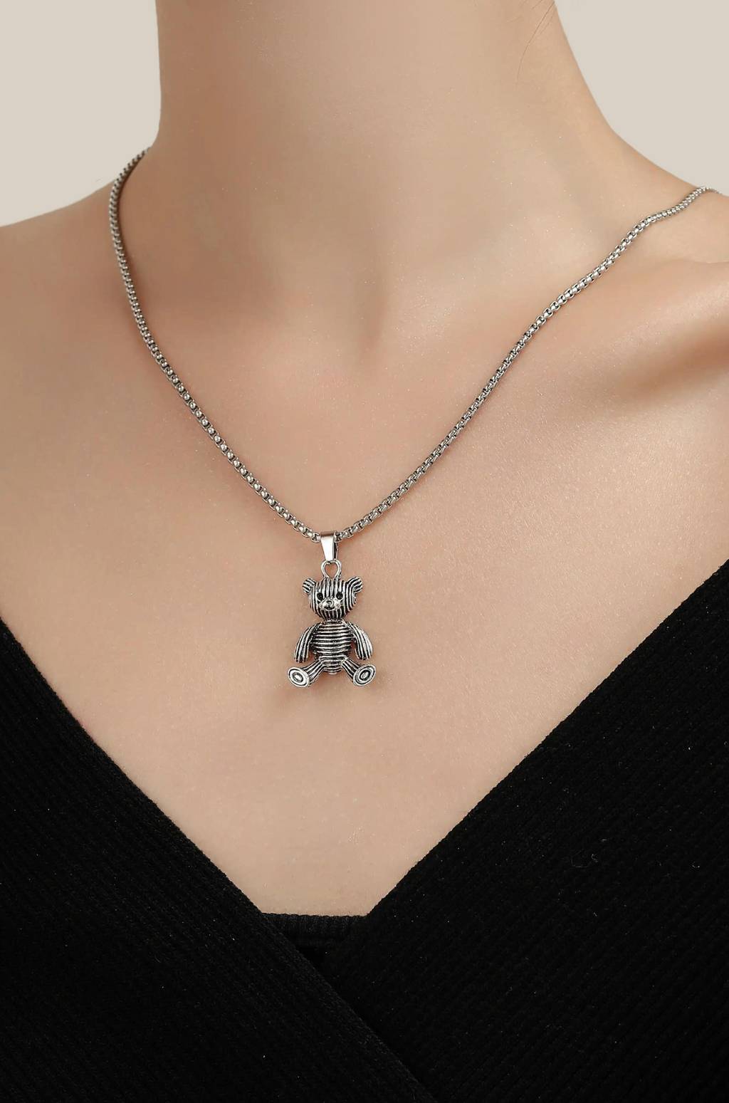 Teddy Bear Necklace
