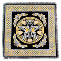 Pentagram Goddess Altar Cloth
