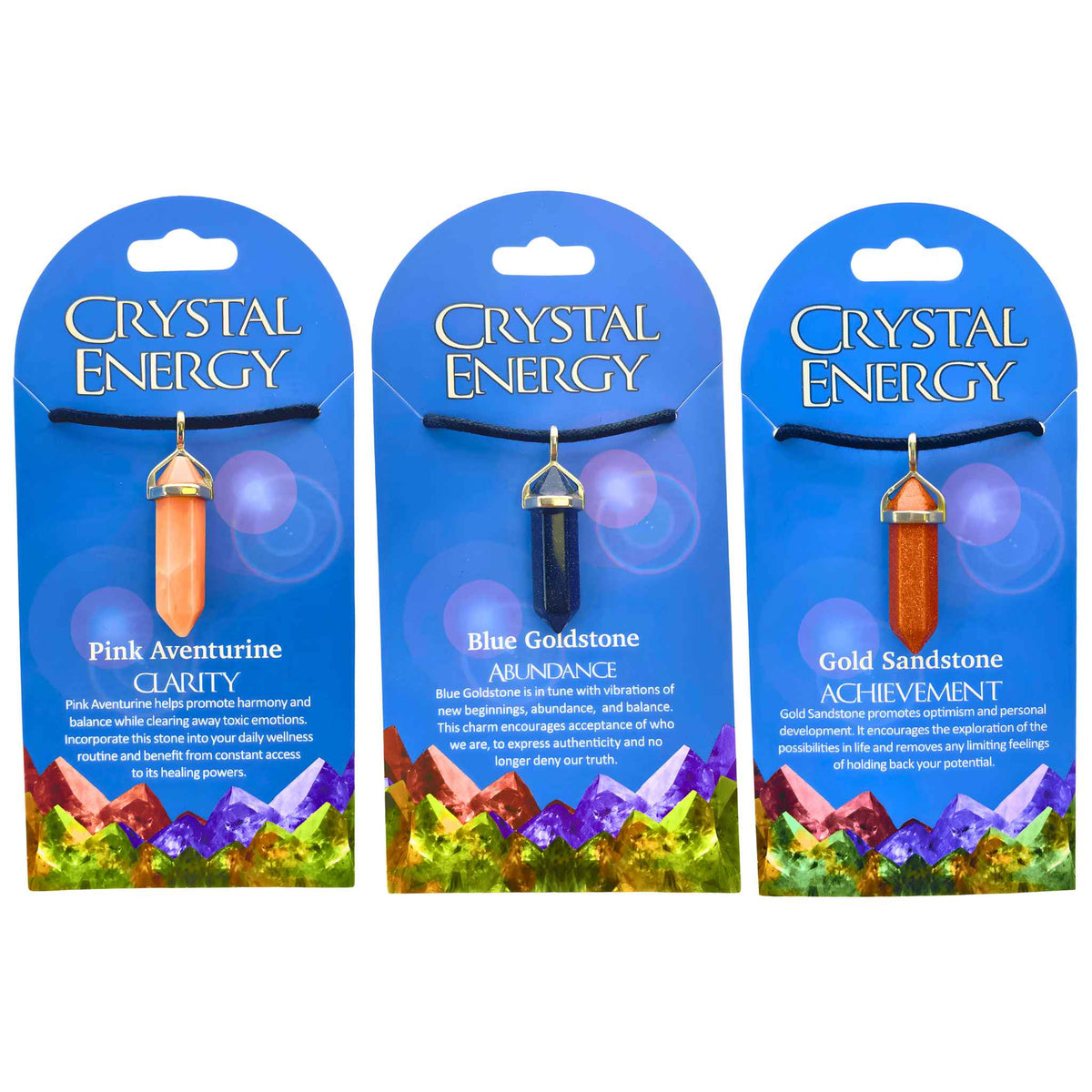 Crystal Energy Pendant Necklace
