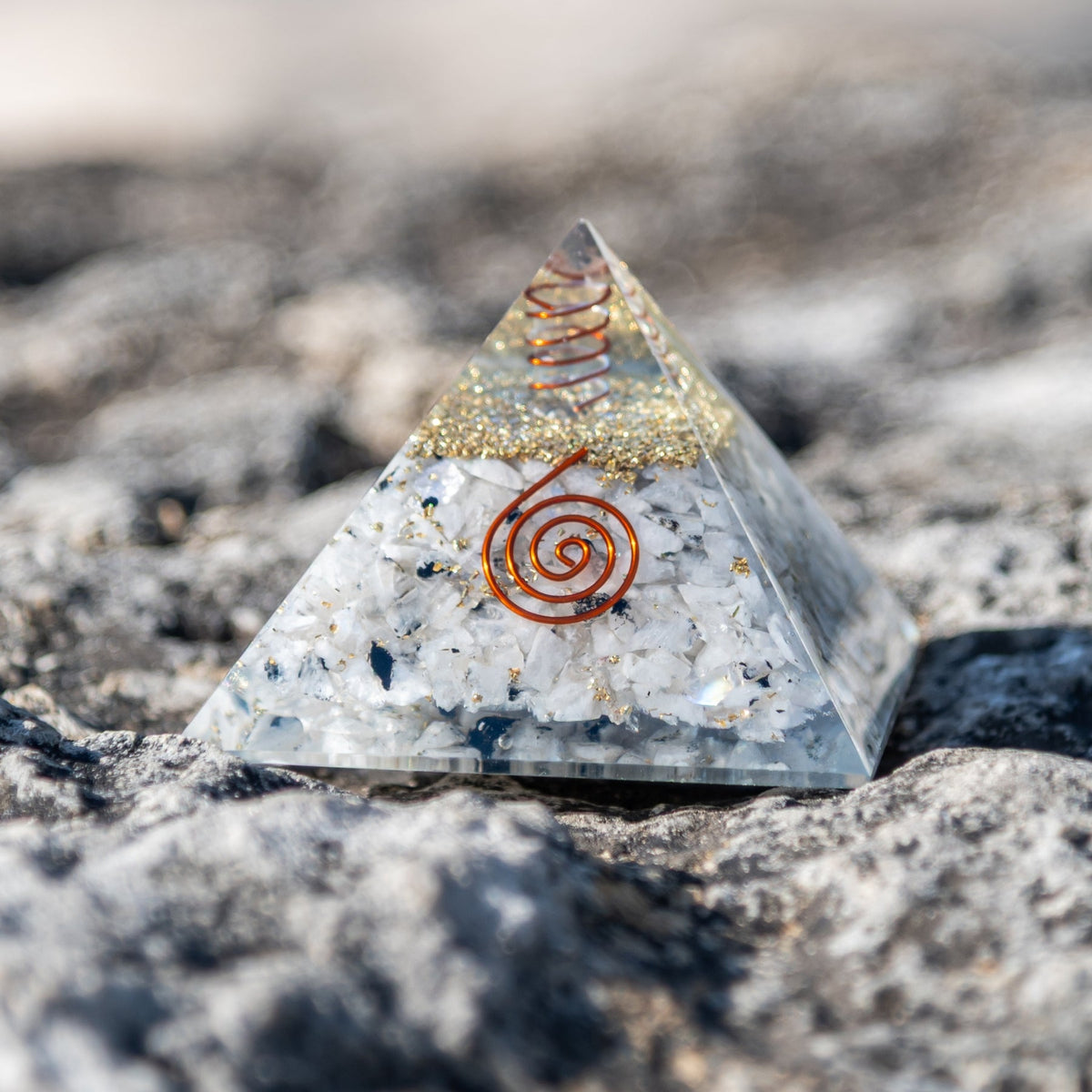Orgonite Crystal Pyramid