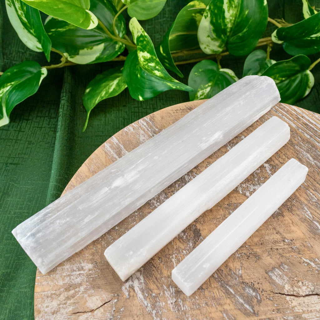 Raw Selenite Wand