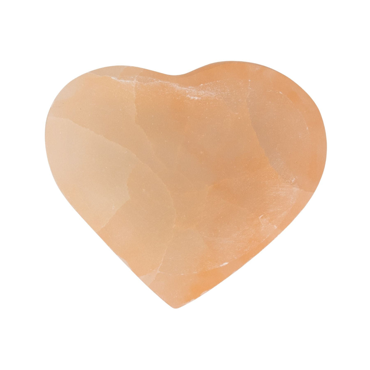 Red Selenite Heart Shaped Bowl