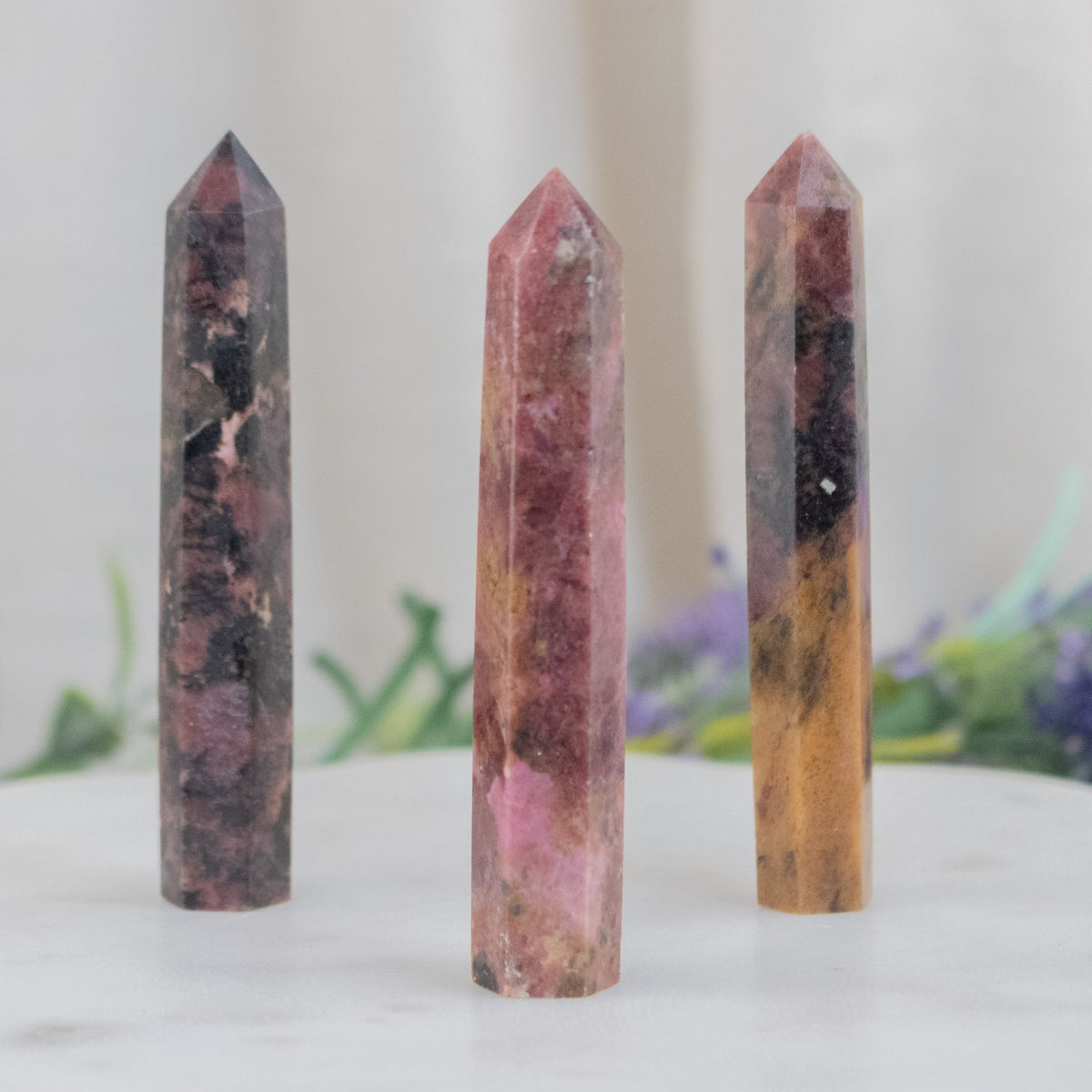 Rhodonite Tower
