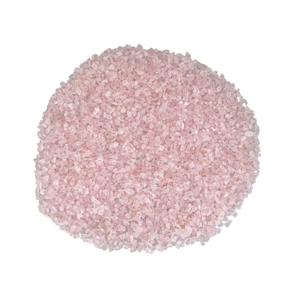 Rose Quartz Crystal Chips 1lb