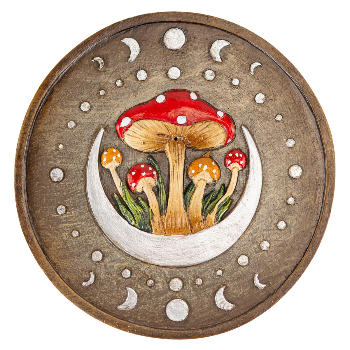 Round Mushroom Incense Burner