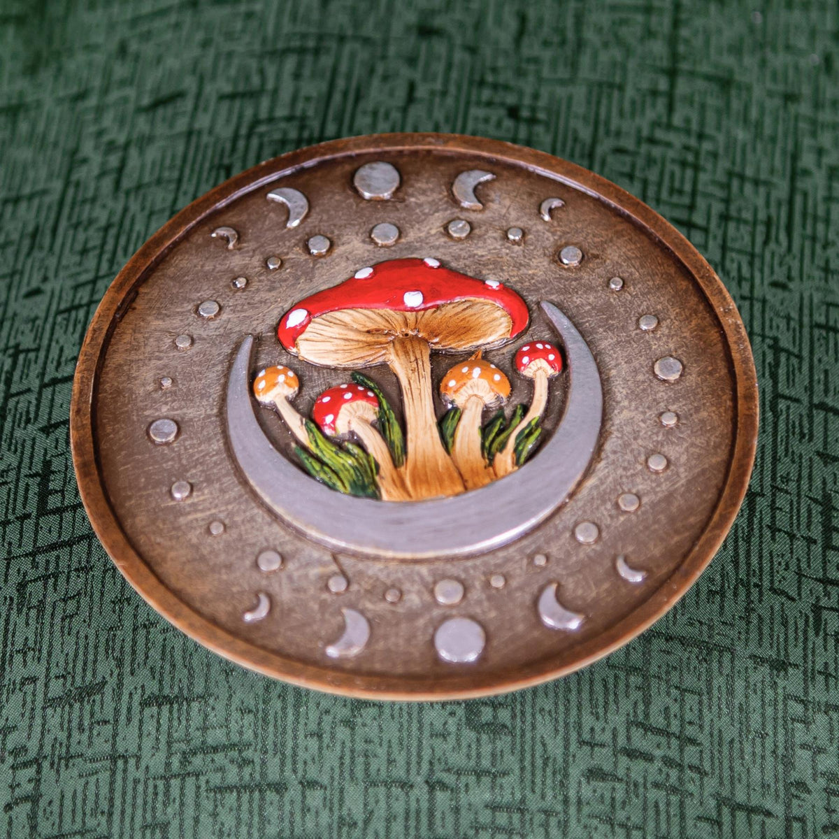 Round Mushroom Incense Burner
