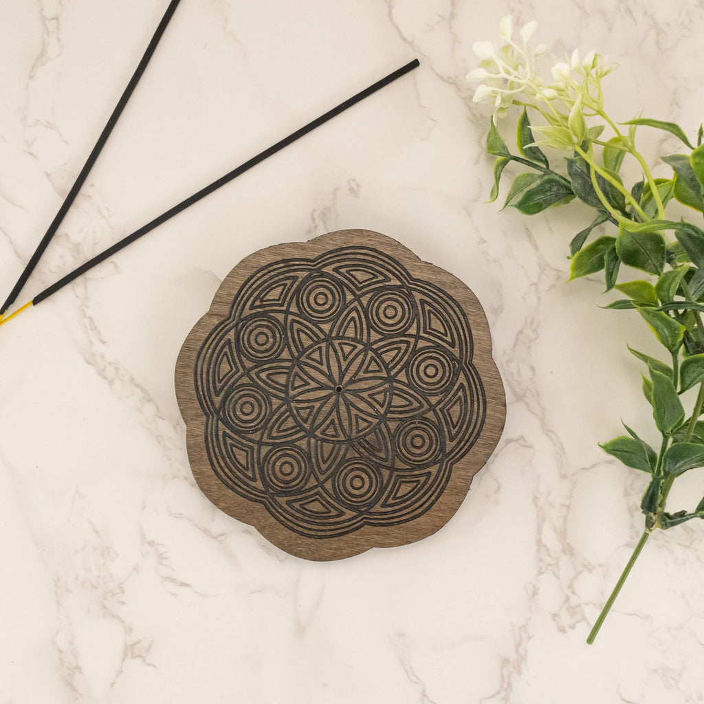 Seed of Life Upright Incense Burner