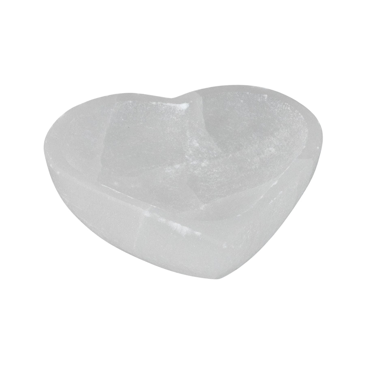 Selenite Heart Shaped Bowl