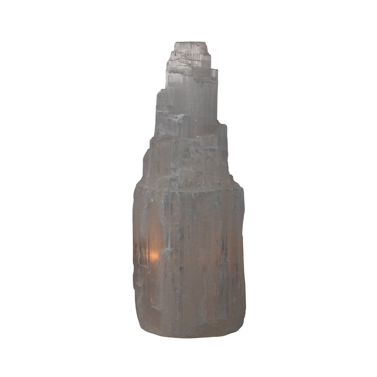 Selenite Iceberg Lamp