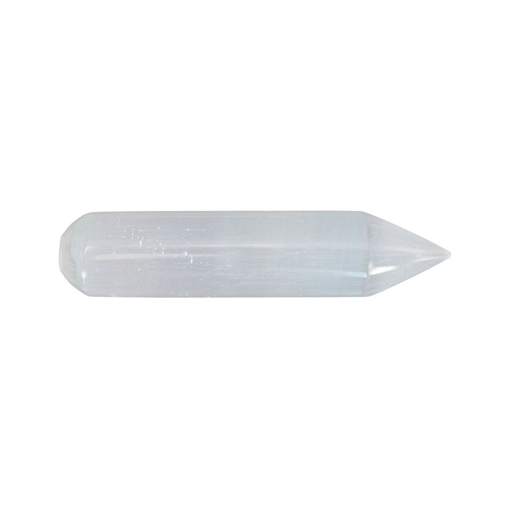 Selenite Wand with Point