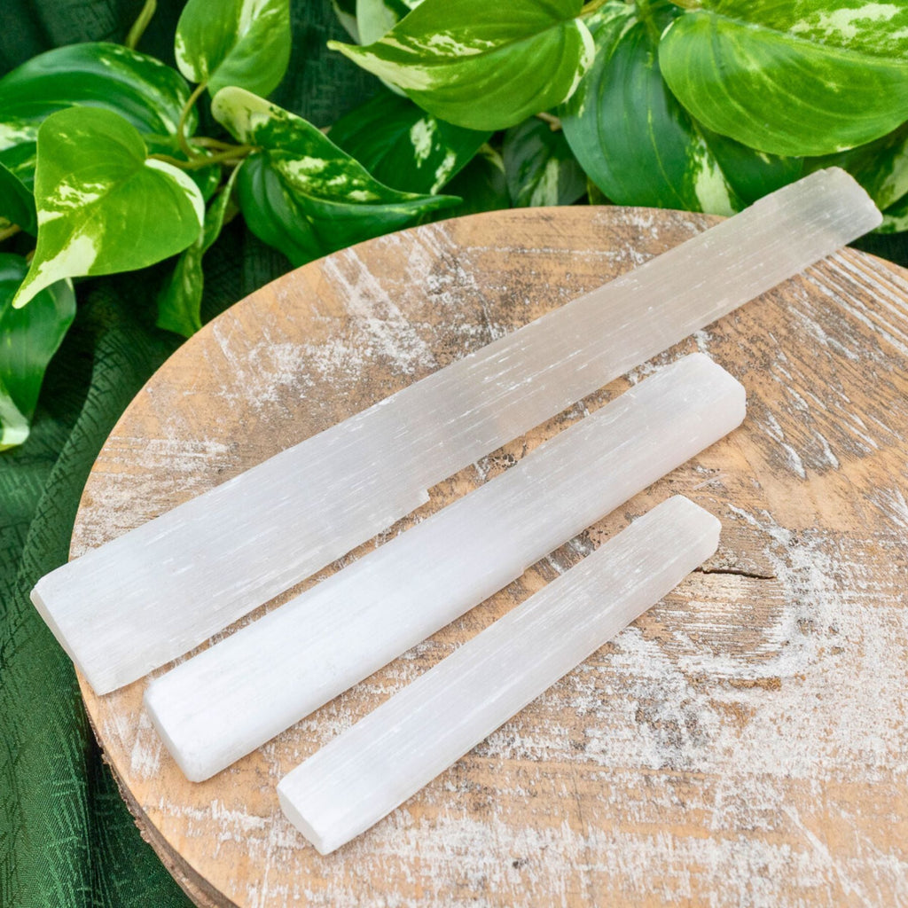 Raw Selenite Wand