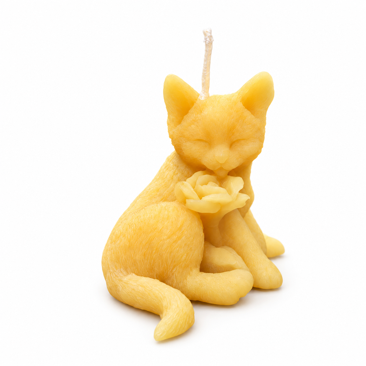 Kitty & Rose Beeswax Candle