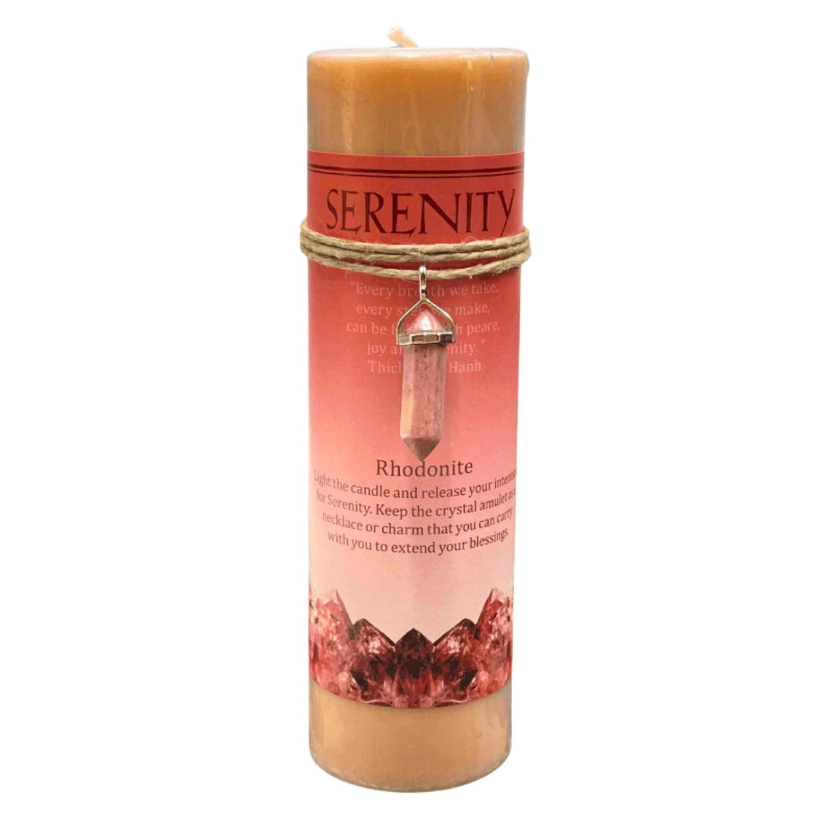 Crystal Energy Pillar Candle