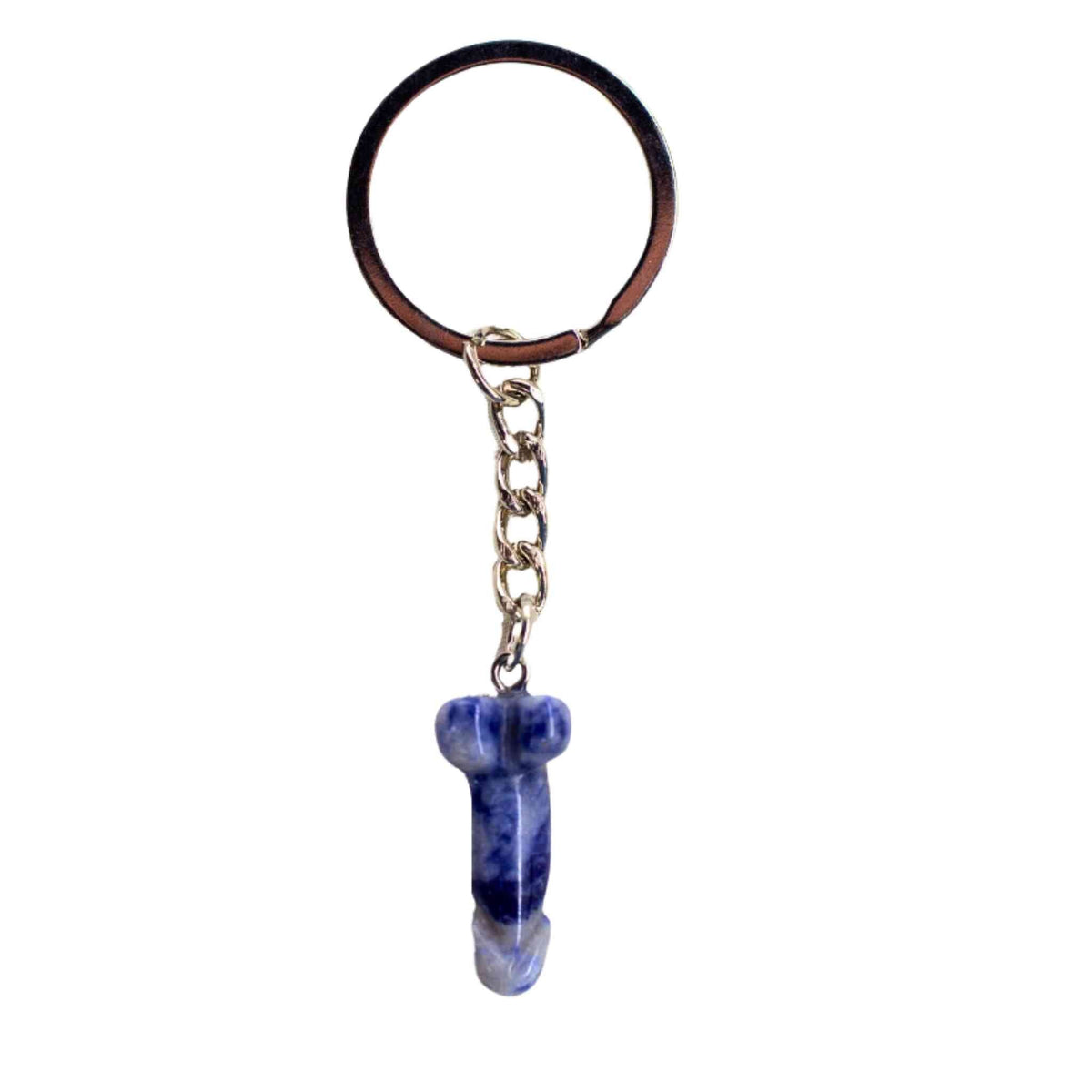 Crystal Phallus Keychain