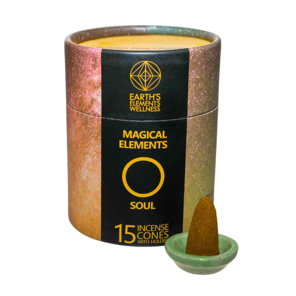 Magical Elements Incense Cones w/Burner