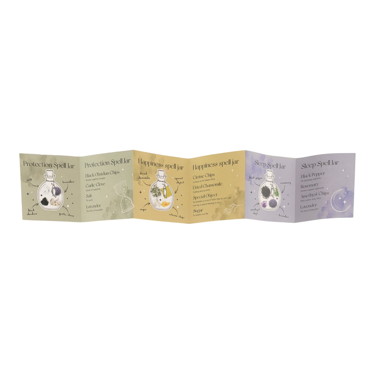 Spell Jar with Recipe Booklet
