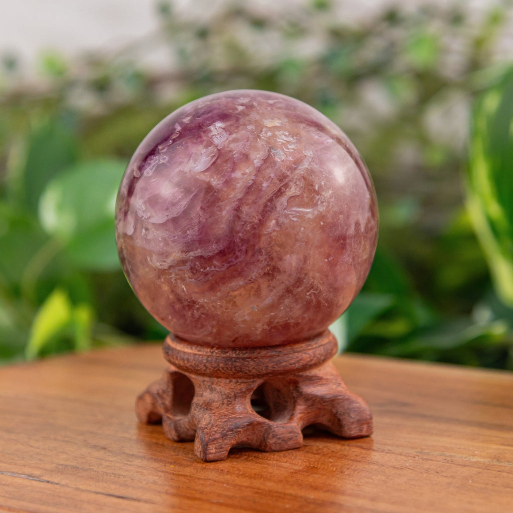 Purple Fluorite 65mm Sphere