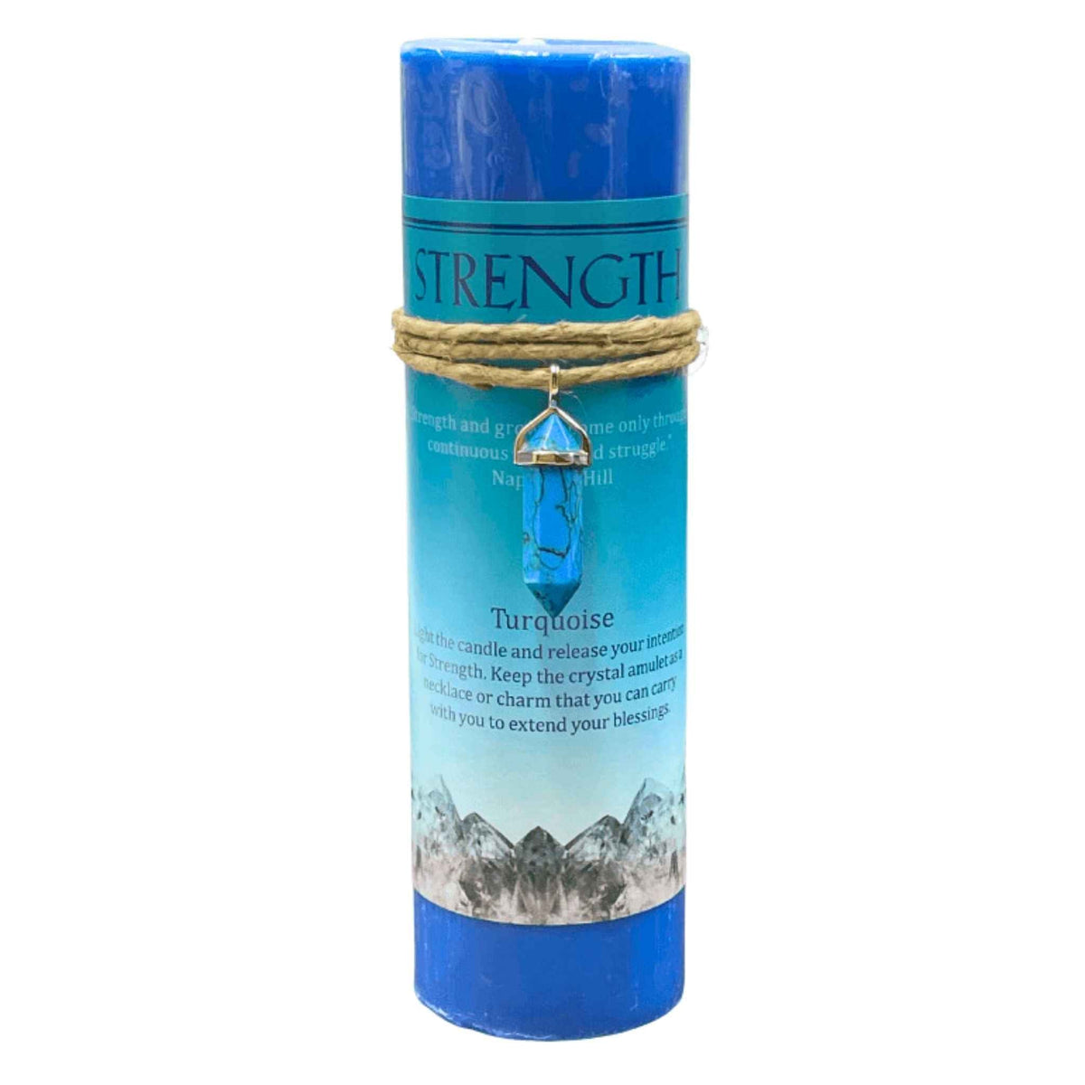 Crystal Energy Pillar Candle