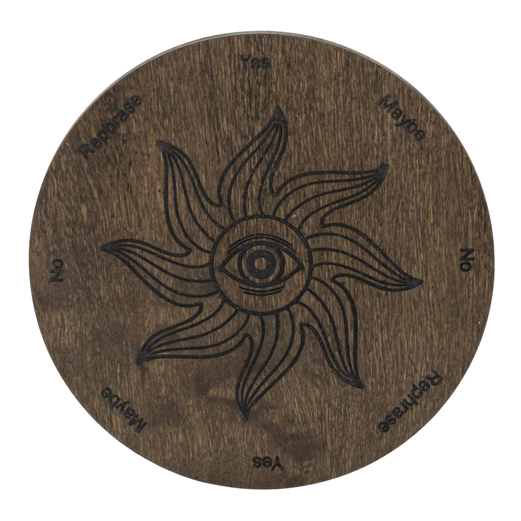 Wooden Sun Pendulum Board
