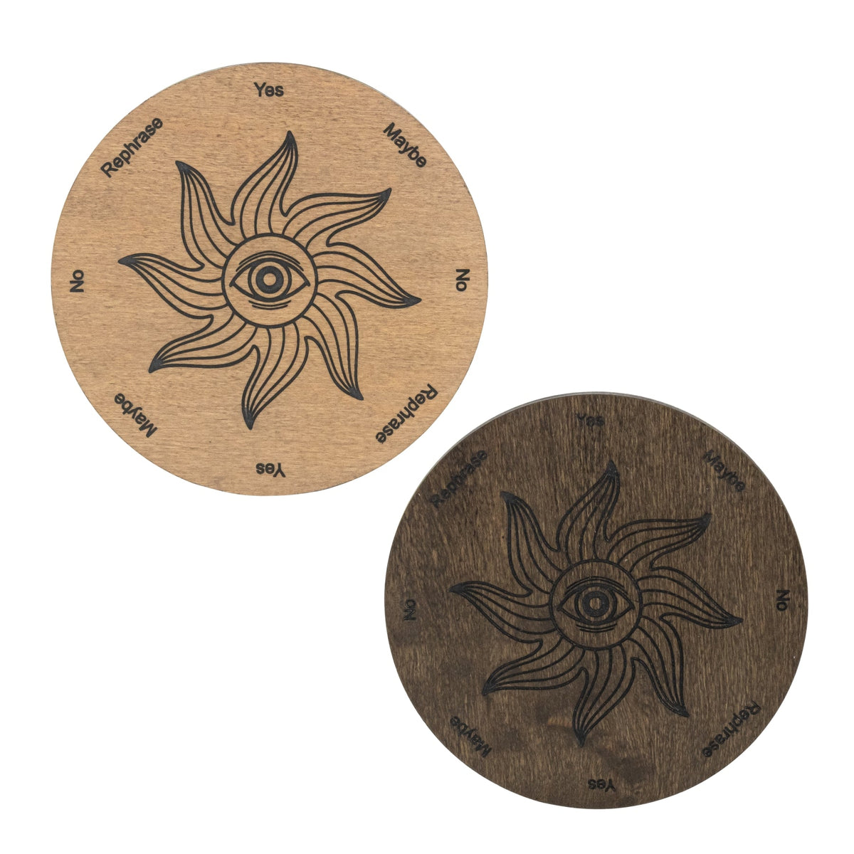 Wooden Sun Pendulum Board