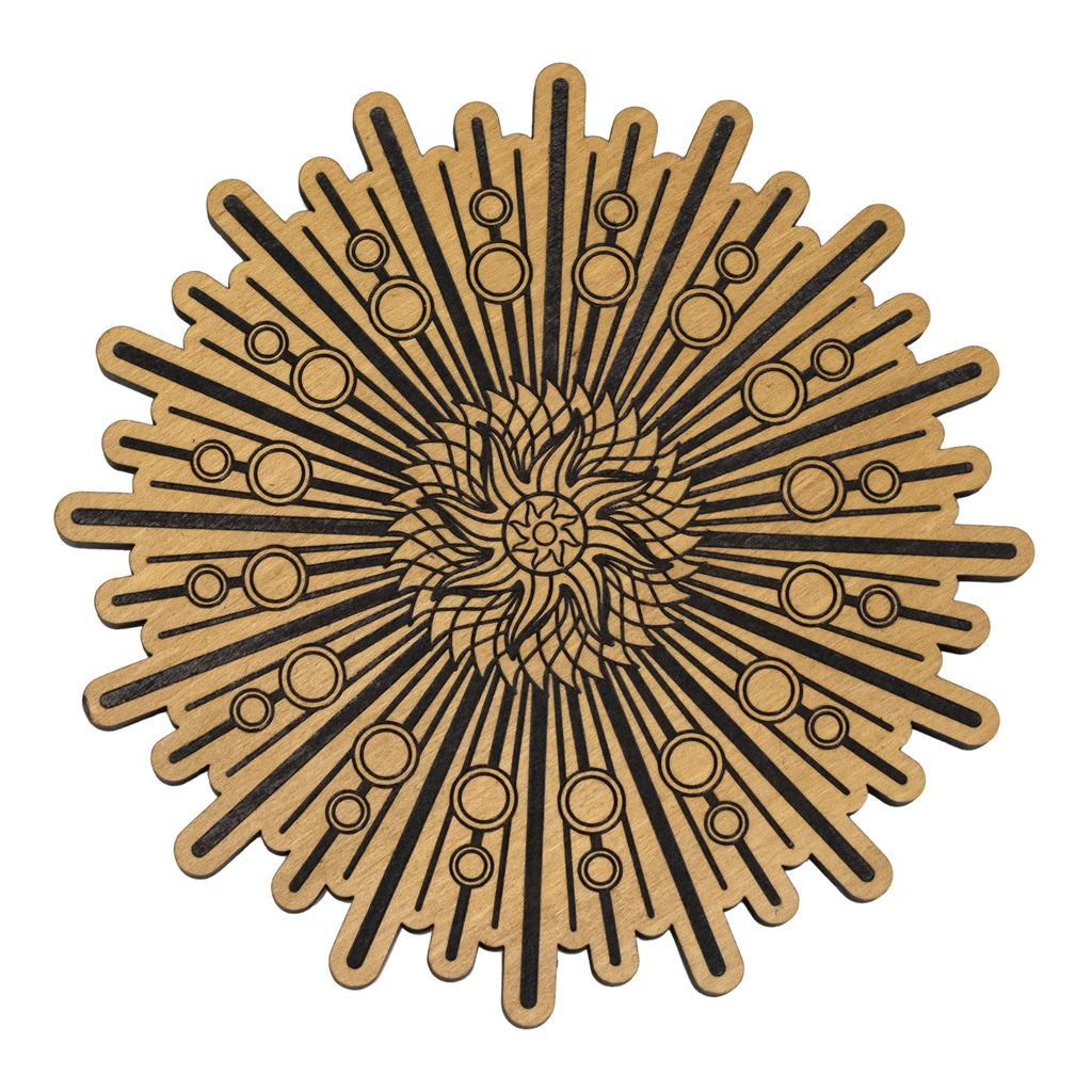 Sunburst Crystal Grid